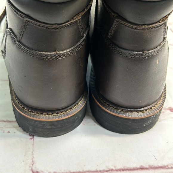 Men’s thorogood boots side 12 oil slip resistant lug sole work street wear - Picture 6 of 8